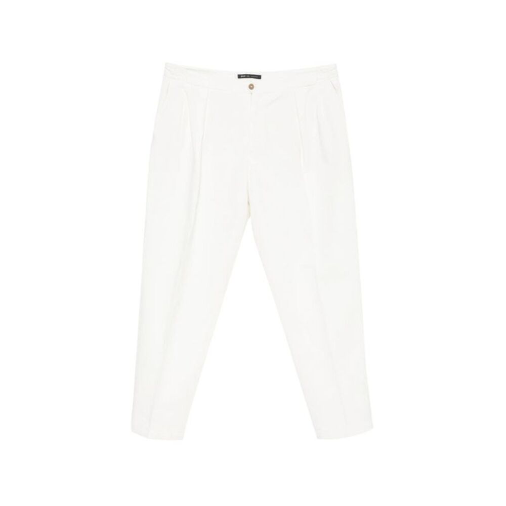 Briglia White Trousers - Regular & Straight-Leg Trousers Men